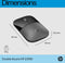 HP Z3700 - Draadloze Muismodel - Bluetooth 5.0 - Zilver