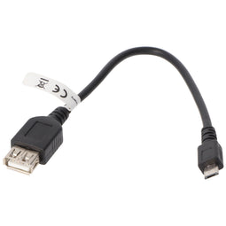 USB 2.0 Hi-Speed adapter cable A female to micro B male, on the go