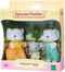 Sylvanian Families 5376 familie olifant- fluweelzachte speelfiguren voor poppenhuis