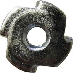 TOOLCRAFT 226769 Inslagmoeren M6 Staal 10 stuk(s)