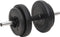 vidaXL - Halterset - met - gewichten - 120 - kg