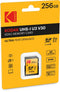 Kodak EKMSD256GXC10HPRK - SDXC Geheugenkaart 256GB - Leessnelheid tot 100MB/s - Schrijfsnelheid tot 85MB/s