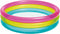 Opblaasbaar Kinderzwembad Intex Ringen Regenboog 86 x 25 x 86 cm 63 L (12 Stuks)