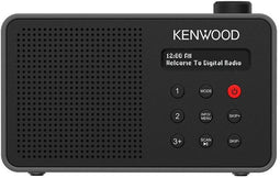Kenwood CR-M25DAB-B - Portable Radio - DAB+/FM-Radio Bluetooth 5.3 - Grijs