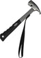 Benson Campinghamer - 450 gram - 30 cm - Rubberen grip - Grijs/Zwart