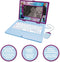 Lexibook - Frozen Tweetalige educatieve laptop - 170 activiteiten EN/ES - Multi Colour