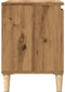 vidaXL - Tv-meubel - 102x35x50 - cm - bewerkt - hout - artisanaal - eikenkleur