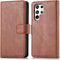 iMoshion Hoesje Geschikt voor Samsung Galaxy S22 Ultra Hoesje Met Pasjeshouder - iMoshion Luxe Bookcase - Bruin