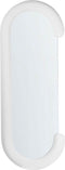 LOCHES - Wandspiegel - Wit - Fluweel
