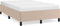 vidaXL - Bedframe - zonder - matras - 120x190 - cm - kunstleer - cappuccinokleurig