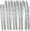 Paulmann MaxLED 1000 - Led-strip - basisset - 1,5m - warmwit - zilver