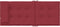 vidaXL - Stoelkussens - 6 - st - hoge - rug - oxford - stof - wijnrood