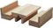 BBlocks bouwplankjes blank, 200 stuks
