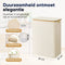 DARI. - Wasmand 3 vakken - 145L met 3 uitneembare zakken - beige