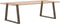 vidaXL - Eettafelpoten - 2 - st - V-vormig - 90x(72-73,3) - cm - staal - naturel