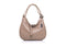 Anna Morellini Handtas - Schoudertas - 100% Italiaans rundleer - Taupe - 38x34x10 cm