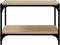 vidaXL - Tv-meubel - 60x33x41 - cm - bewerkt - hout - en - staal - sonoma - eikenkleurig