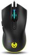 Krom Krusher Qwerty ES - FullSize Semimechanisch Toetsenbord - Draad USB 2.0