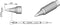 JBC Tools C210020 Soldeerpunt Ronde vorm, Recht Grootte soldeerpunt 0.1 mm Inhoud: 1 stuk(s)