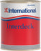 International Antislip verf : Interdeck Wit 001 750ml YJB000