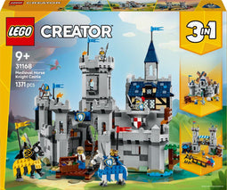 LEGO® Creator 3in1 - Middeleeuws Kasteel - 6 minifiguren o.a. koning en ridders - Multicolor