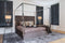 Richmond Interiors Nachtkastje Blackbone silver 1-lade (Black rustic)