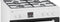 Etna FGV561WIT - Gas/Electro Fornuis - 4 Kookzones 65L Oven - Wit