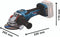 Bosch Professional GWS 18V-15 - Accu haakse slijper 125mm - BITURBO Brushless technologie - (1 stuk)