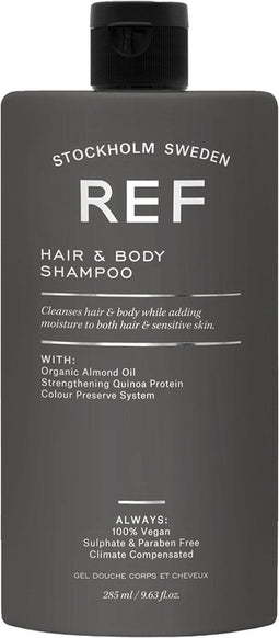 REF Stockholm - Hair & Body Shampoo - 285ml - Shampoo voor zowel Haar als Lichaam