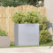 vidaXL - Plantenbak - 80x40x80 - cm - gegalvaniseerd - staal