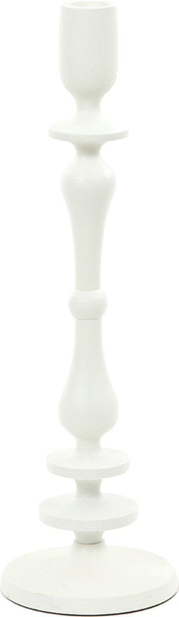 Light&living Kandelaar Ø10x35 cm YAHVI mat wit