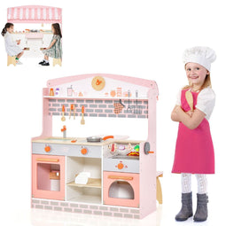 Coast - 2 In 1 Keuken en Restaurant voor Kinderen - Roze