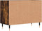 vidaXL - Tv-meubel - 69,5x30x50 - cm - bewerkt - hout - gerookt - eikenkleurig