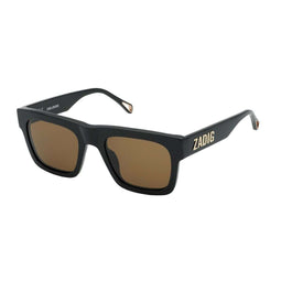 Zadig & Voltaire SZV325-530700 - Zonnebril Dames - UV400 - Ø 53 mm - Bruin/Zwart