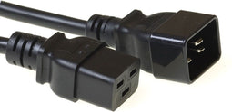 ACT C19 - C20 - Netsnoer 3.00m 230V 16A - Zwart