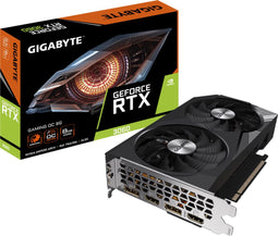 Gigabyte GeForce RTX 3060 - Videokaart 8GB GDDR6 - PCIe 4.0 - 7680 x 4320 Pixels (rev. 2.0)