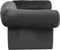 vidaXL - Hondenbank - met - lade - 75x50x38 - cm - pluche - donkergrijs