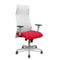 Bureaustoel Piqueras y Crespo 54BR65G Wit Rood