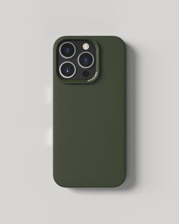 Nudient Thin - Soft Case - MagSafe geschikt - Groen