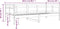 vidaXL - Slaapbank - massief - grenenhout - grijs - 90x200 - cm