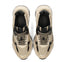 PS Poelman CATO - Dames sneakers - Leren sneaker met 6 cm hak - Zwart met beige