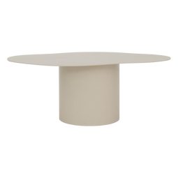 Urban Nature Culture Siro - Koffietafel - Handgemaakt - Almond Milk 80 x 46 x 30 CM