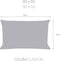 Kussenhoes Eysa LEVANTE Wit 30 x 50 cm Rechthoekig