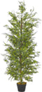 vidaXL - Kunstplant - met - pot - cipresboom - 150 - cm - groen