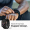 Just in Case Rugged Armor Pro - Beschermhoes voor Apple Watch (44/45mm) - Stevige bescherming - Zwart