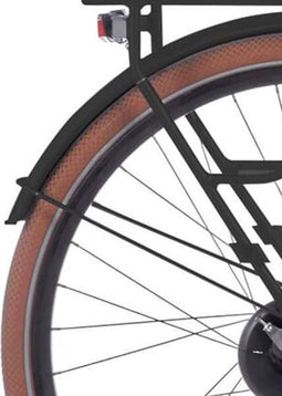 Cortina Spatbord achter 28 Foss arrant black matt