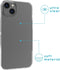 iMoshion Hoesje Geschikt voor iPhone 14 Plus Hoesje Siliconen - iMoshion Softcase Backcover smartphone - Transparant