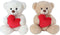 Take Me Home Knuffel Pluche - Beer met Hart, 21cm