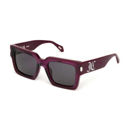 Just Cavalli SJC108V - Zonnebril Uniseks - UV400 - Grijs/Paarse lenzen Ø 53 mm