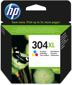 HP 304XL - Inktcartridge - Hoge capaciteit - Drie-kleuren (Cyaan Geel Magenta)
